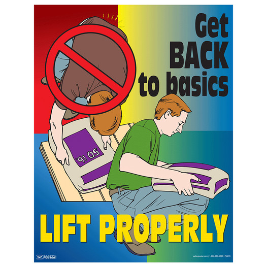Get Back To Basics Lift Properly Poster CS847842