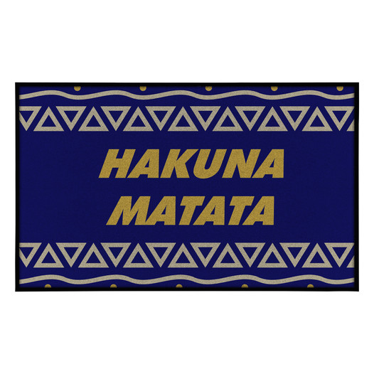 Hakuna Matata Nylon Floor Mat in 4 Colors CS684248