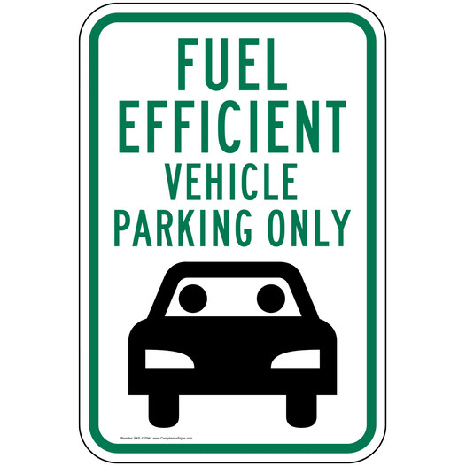 Fuel Efficient Parking Sign for Parking Control PKE-13794