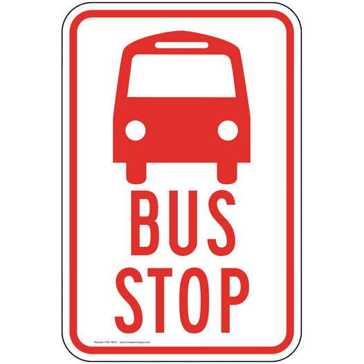 Bus Stop Sign PKE-16531