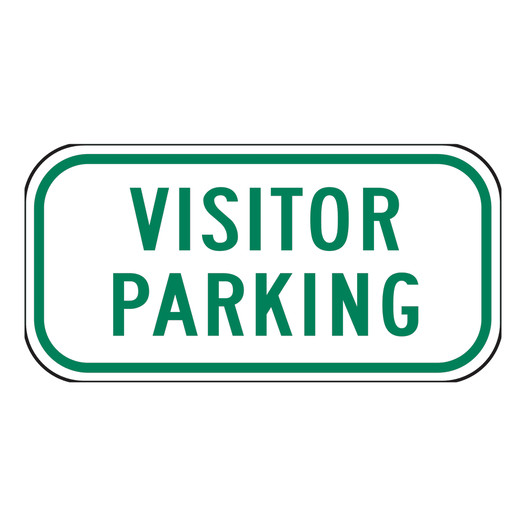 Reflective Visitor Parking Sign CS245489