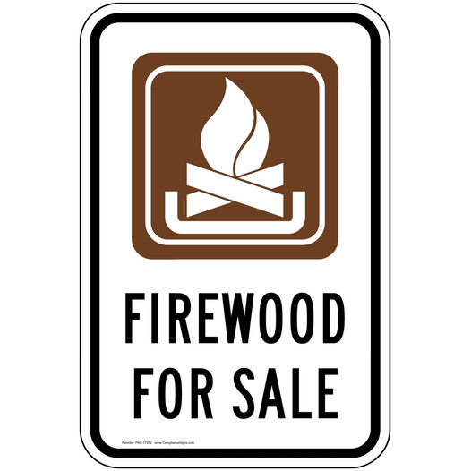Firewood For Sale Sign for Recreation PKE-17202