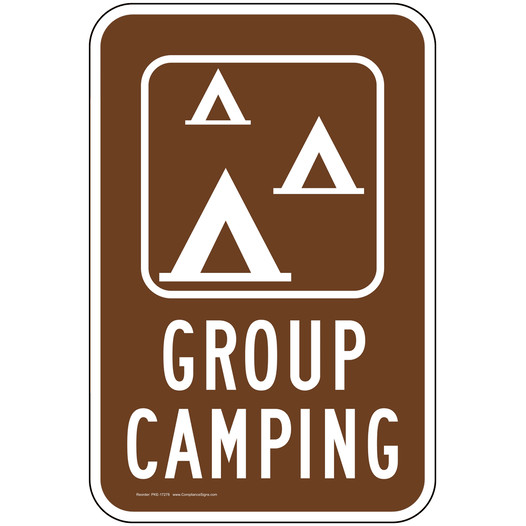 Group Camping Sign for Recreation PKE-17278