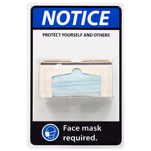 PPE Station: Notice Face Mask Required CS358212
