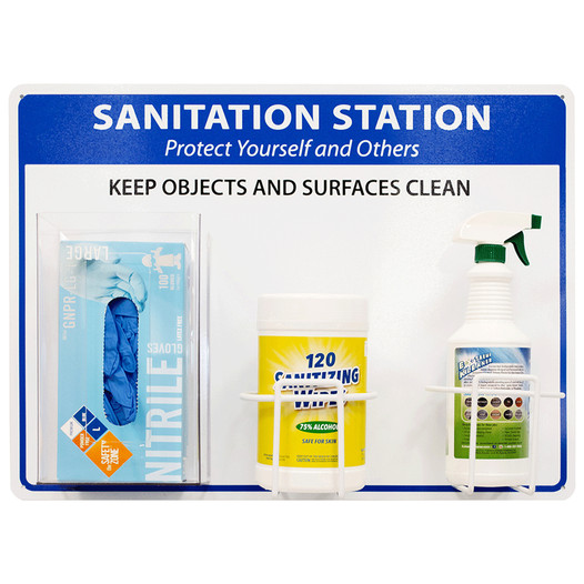 Sanitation Station: Keep Objects and Surfaces Clean CS801251