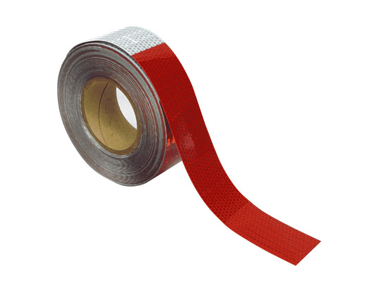 Red Reflective Vehicle Safety Tape - 2 Inch