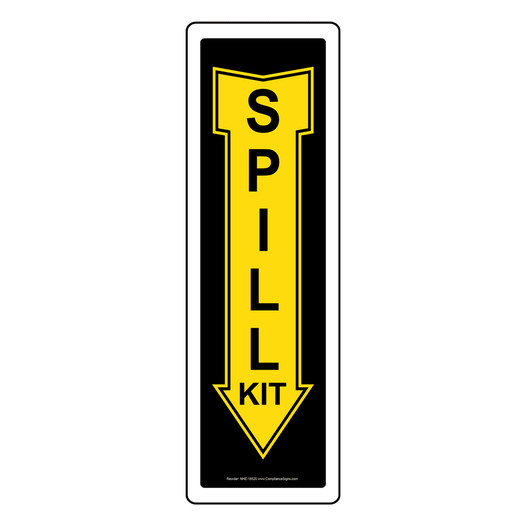 Spill Kit Sign for Facilities NHE-18520