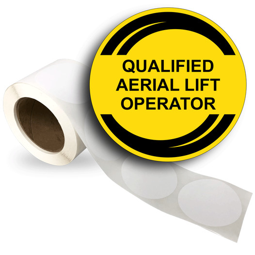 Training Roll Label LDRE-18961_YLW