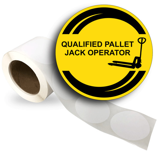 Training Roll Label LDRE-18964_YLW