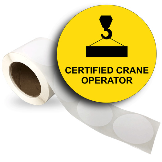 Training Roll Label LDRE-19326_YLW