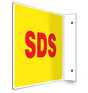 SDS Projection Sign with Red Text 40SPS768