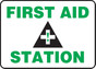 First Aid Station Sign 40S4116