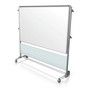 46" x 70" Nexus IdeaWall - Double-Sided Mobile Magnetic Whiteboard