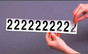 2 in. Adhesive Numbers