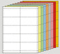 3 in. x 5 in. Perforated Card Sheets