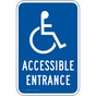 Accessible Entrance Sign for Accessible PKE-20685