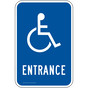 Entrance Sign for Accessible PKE-20730