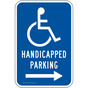 Handicapped Parking Sign for Parking Control PKE-20775