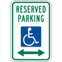 Reserved Parking Sign for Parking Control PKE-20880