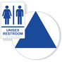 Blue on White California Title 24 Unisex Restroom Sign Set RRE-14844_DCT_Title24Set_Blue_on_White