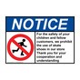 ANSI NOTICE For the safety of your children Sign with Symbol ANE-35791