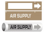 ASME A13.1 Air Supply Pipe Marking Stencil PIPE-23050_STENCIL
