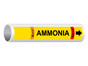 ASME A13.1 Liq Ammonia High Pipe Label PIPE-14907
