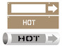 ASME A13.1 Hot Pipe Marking Stencil PIPE-23640_STENCIL