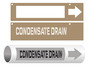 ASME A13.1 Condensate Drain Pipe Marking Stencil PIPE-23250_STENCIL
