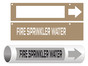 ASME A13.1 Fire Sprinkler Water Pipe Marking Stencil PIPE-23475_STENCIL