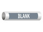 ASME A13.1 Blank Write-On Or Customize Pipe Label PIPE-23000_White_on_Gray
