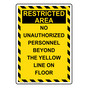 Portrait No Unauthorized Personnel Beyond Sign NHEP-34934_YBSTR