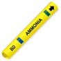 Coiled Yellow Bd Vap Ammonia Low Pipe Marker CS570130