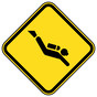 Scuba Diver Symbol Sign for Recreation PKE-17768