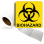 Biohazard Roll Label LDRE-1460_YLW