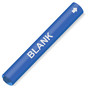 Coiled White-on-Blue Blank or Custom Pipe Marker CS859262