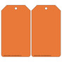 Orange Blank Safety Tag CS926404