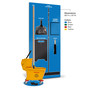 Blue / Black Clean and Mop Shadow Board with Tools CS347013