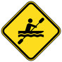 Rowboat Symbol Sign for Recreation PKE-17767
