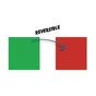 2 inch Square Red/Green Reversible Signal Magnets