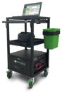 EcoCart Series Mobile Workstation with Powerpack and 40AH Battery