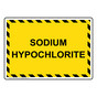 Sodium Hypochlorite Sign NHE-27002
