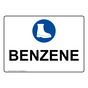 Benzene Sign With Symbol NHE-38136