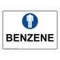 Benzene Sign With Symbol NHE-38138