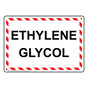 Ethylene Glycol Sign NHE-38548_WRSTR