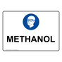 Methanol Sign With Symbol NHE-38559