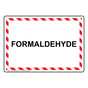 Formaldehyde Sign NHE-38568_WRSTR