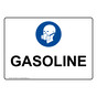 Gasoline Sign With Symbol NHE-38587