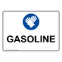 Gasoline Sign With Symbol NHE-38588
