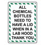 Portrait All Chemical Bottles Need To Have A Sign NHEP-27003